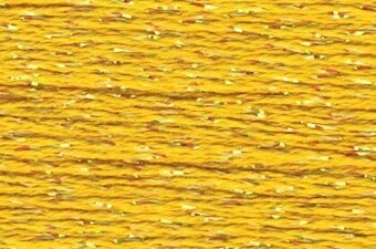 Rainbow Gallery Silk Lame Braid - SL126 Canary Yellow