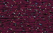 Rainbow Gallery Silk Lame Braid - SL135 Red Sparkle