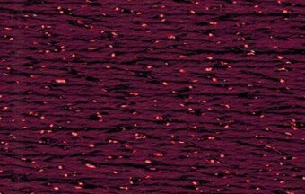 Rainbow Gallery Silk Lame Braid - SL139 Cardinal