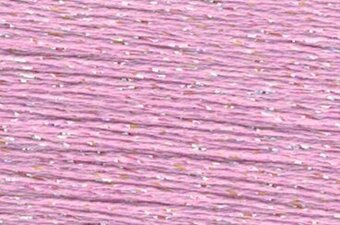 Rainbow Gallery Silk Lame Braid - SL167 Pink Lady