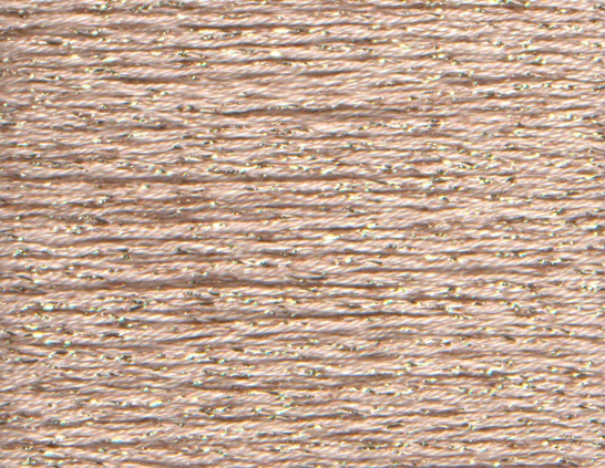 Rainbow Gallery Silk Lame Braid - SL216 Touch of Tan