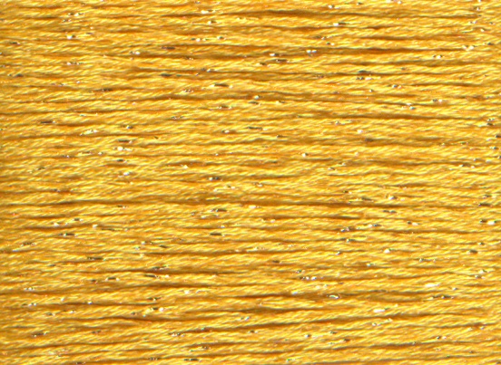 Rainbow Gallery Silk Lame Braid - SL219 Sunset Gold