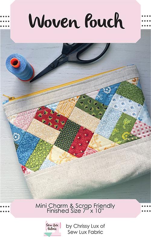 Woven Patchwork Pouch - Quilt Pattern