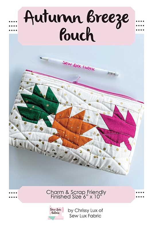 Autumn Breeze Pouch - Sewing Pattern
