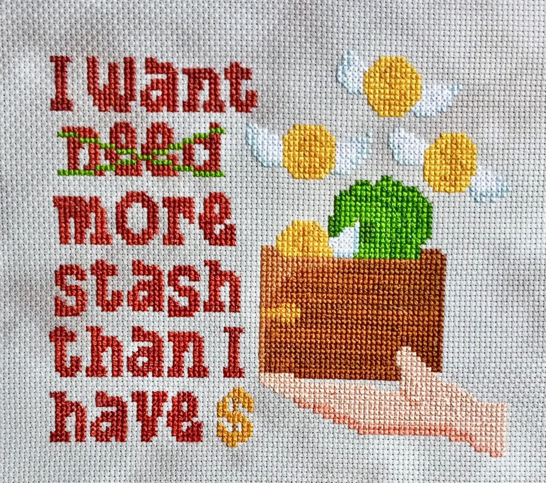 Stitchers Dilemma - Cross Stitch Pattern