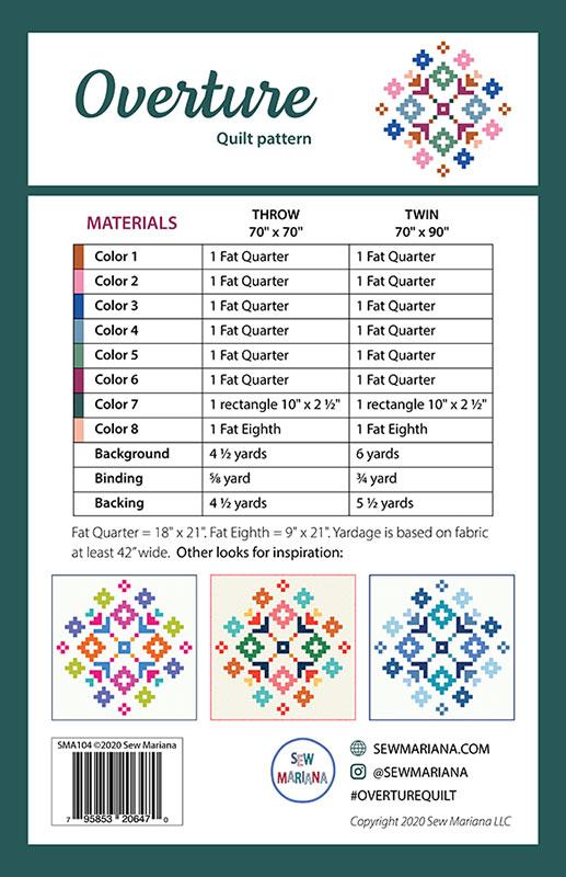 Overture - Quilt Pattern