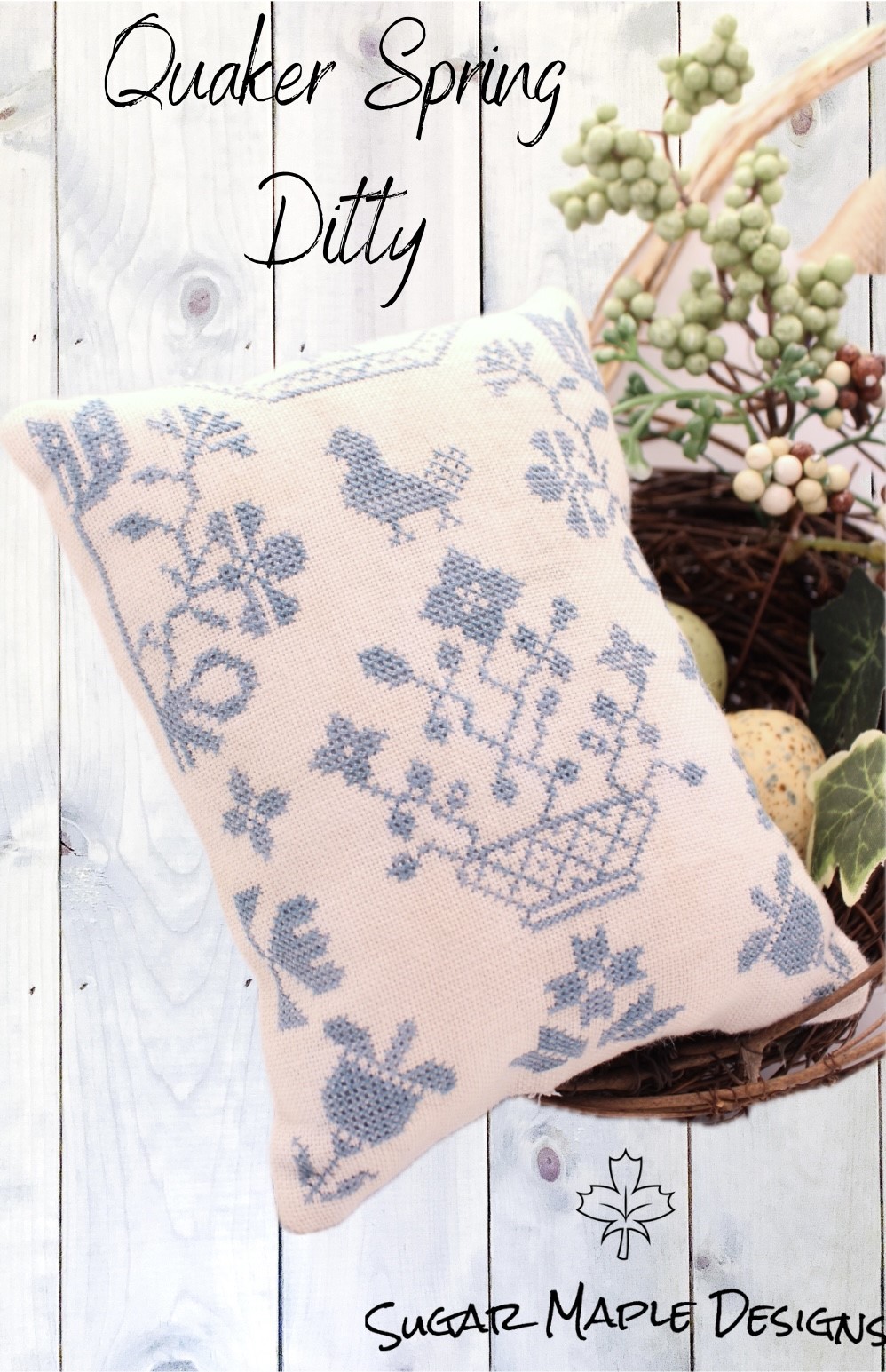 Quaker Spring Ditty - Cross Stitch Pattern
