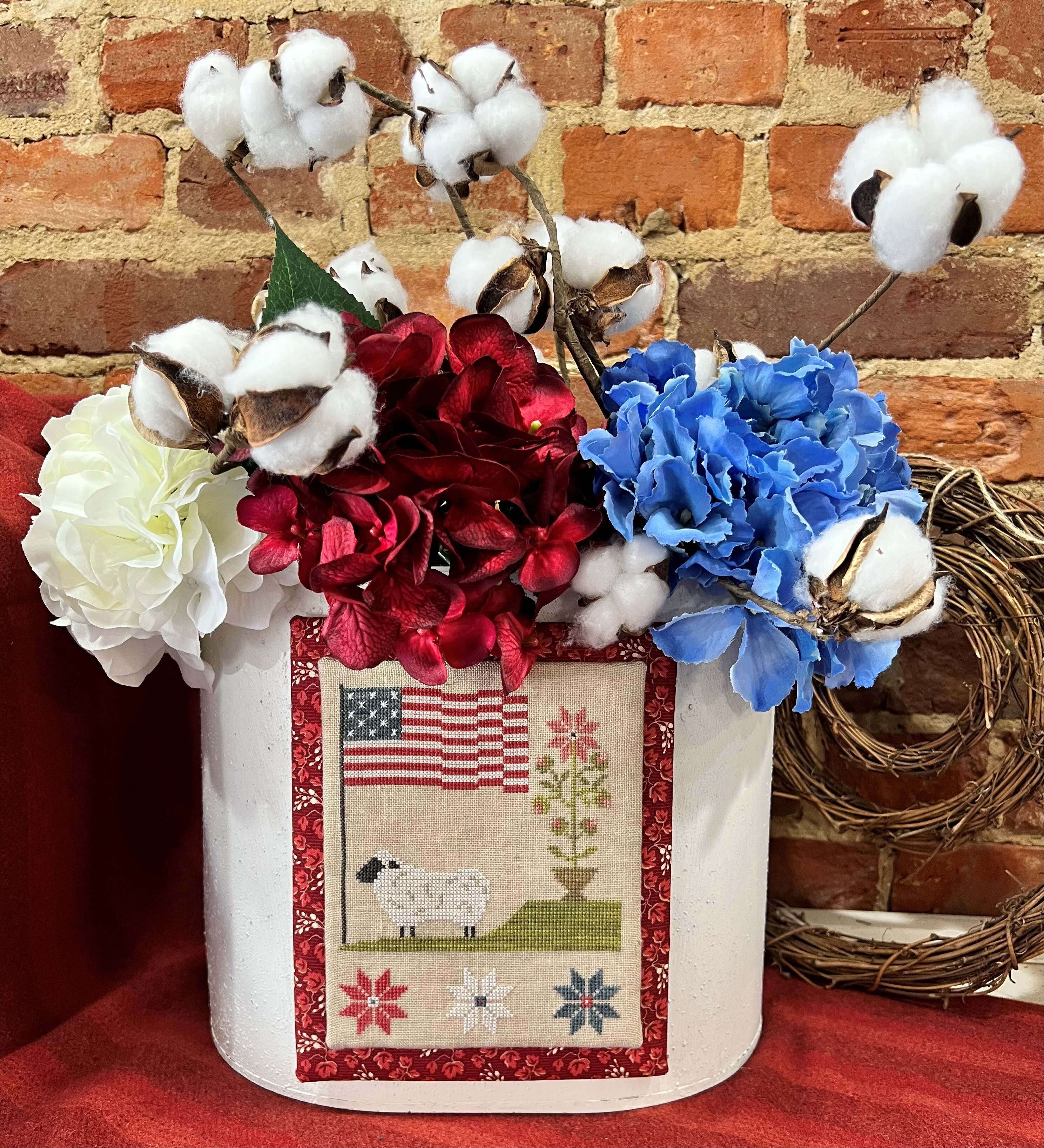 Ewe's Flag - Cross Stitch Pattern