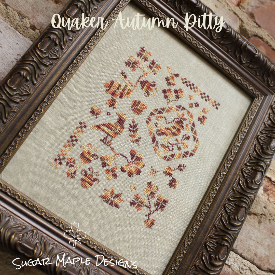 Quaker Autumn Ditty - Cross Stitch Pattern