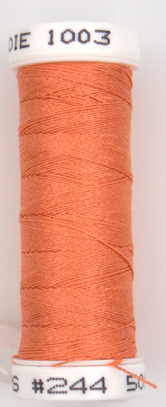 Au Ver A Soie - Silk 100/3 - 244, zoomed in. Select this picture to zoom back out.