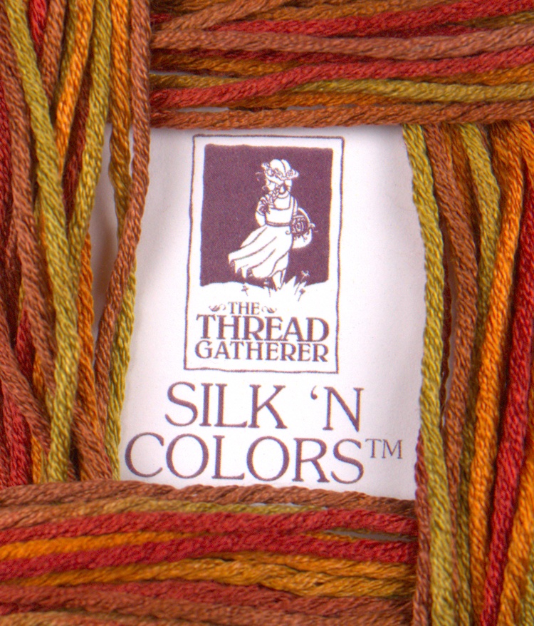 Silk N Colors 0238 - Apples & Oakleaves