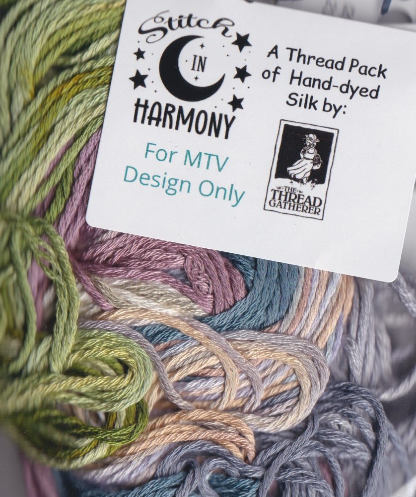 Silk N Colors - Quaker Star Sewing Box Thread Pack, zoomed in. Select this picture to zoom back out.