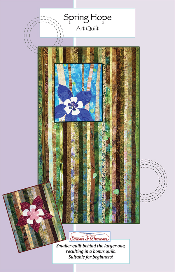 Spring Hope Art Quilt - Quilt Pattern