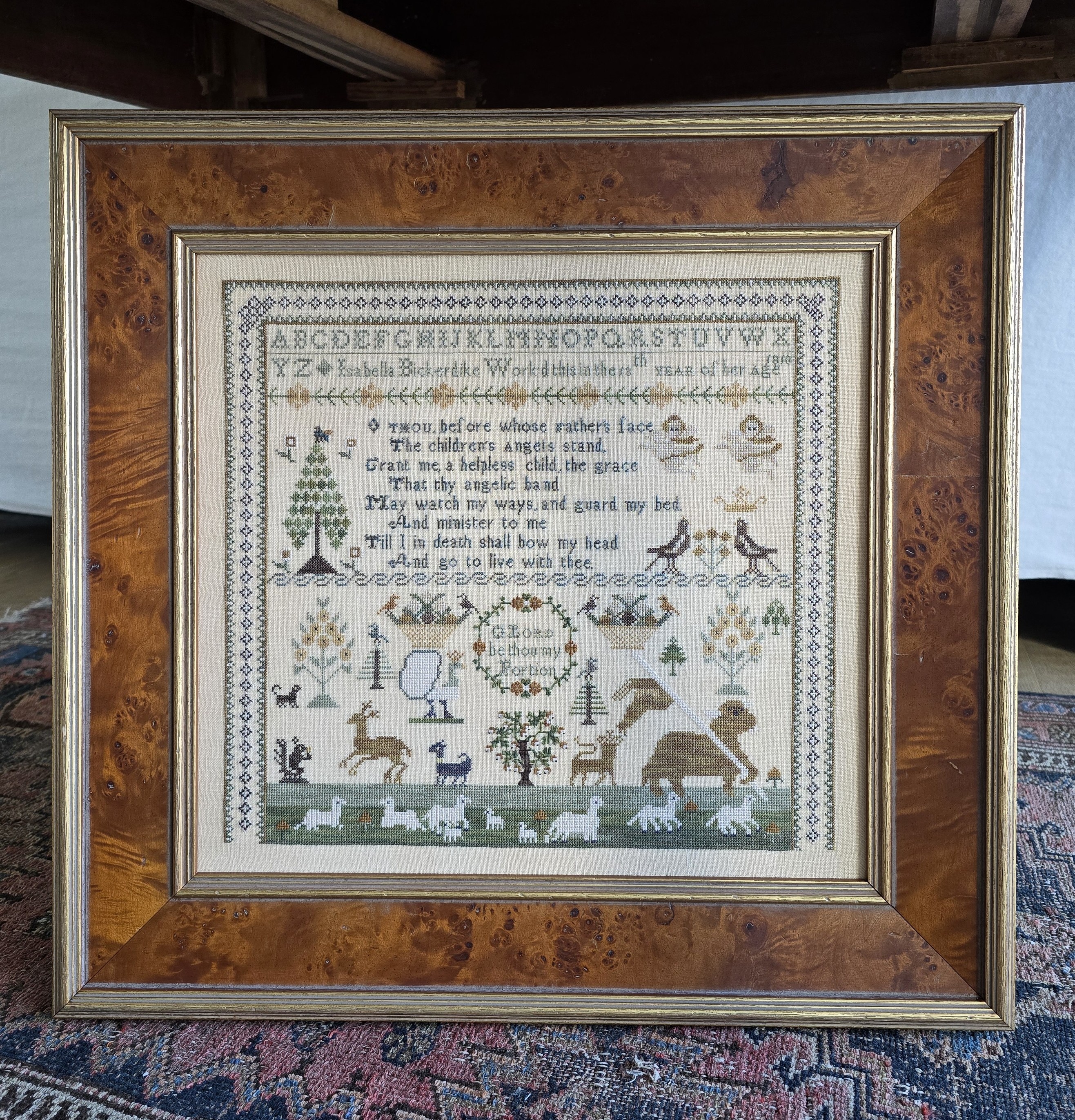 Isabella Bickerdike 1810 - Cross Stitch Pattern