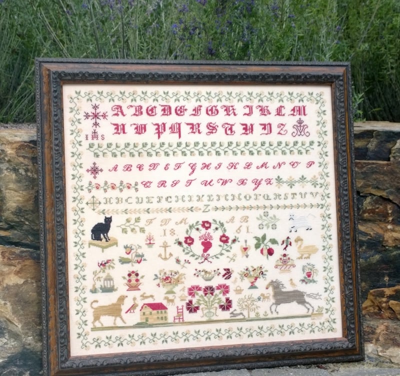 Black Cat 1861 - Cross Stitch Pattern