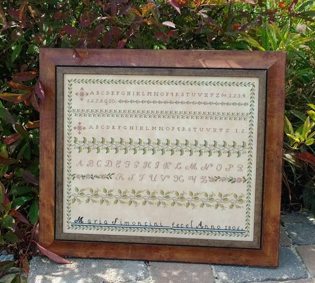 Maria Simoncini 1806 - Cross Stitch Pattern