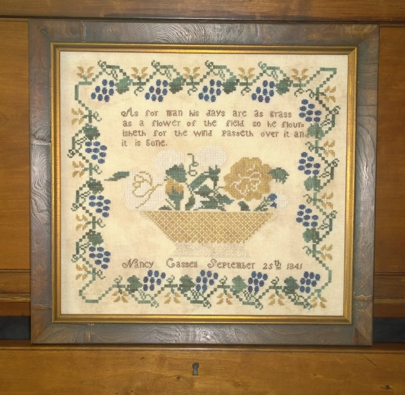 Nancy Cassell 1841 - Cross Stitch Pattern