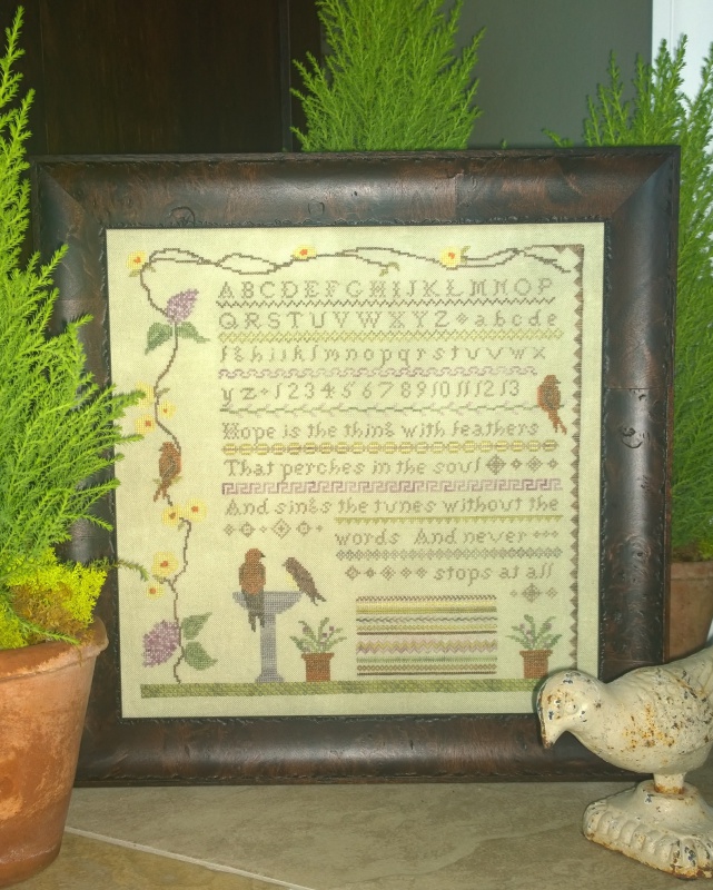 Spring Garden - Cross Stitch Pattern