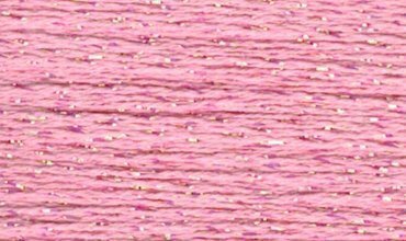 Rainbow Gallery Petite Silk Lame Braid - SP07 Pink