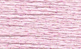 Rainbow Gallery Petite Silk Lame Braid - SP24 Baby Pink