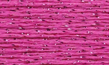 Rainbow Gallery Petite Silk Lame Braid - SP109 Med Raspberry