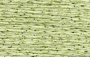 Rainbow Gallery Petite Silk Lame Braid SP150 Daiquiri Green
