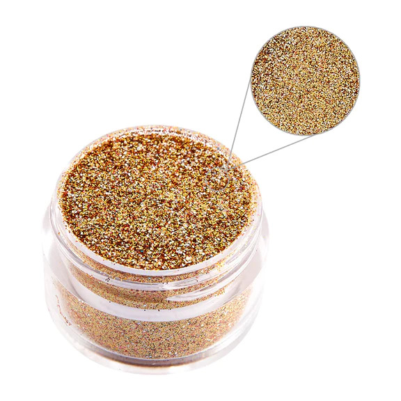Art Glitter Solaria Gold Glitter 1/2 Oz.
