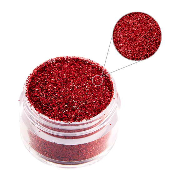 Art Glitter Red Rocket Glitter 1/2 Oz. 