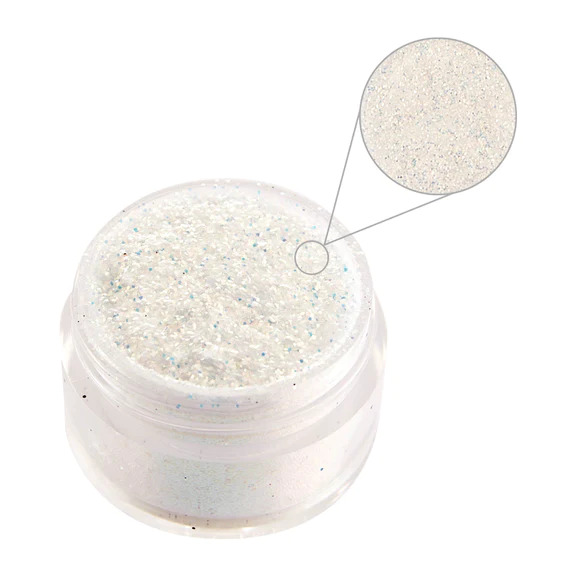 Art Glitter Warm White Glitter 1/2 Oz.