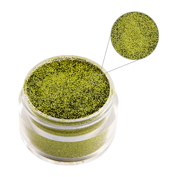 Art Glitter Jungle Green Glitter 1/2 Oz.