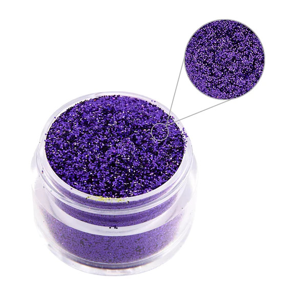 Art Glitter Grape Soda Purple Glitter 1/2 Oz.