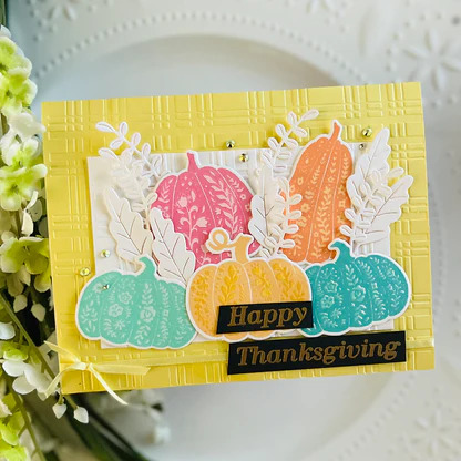 Fall Sampler - Stamp & Die Set