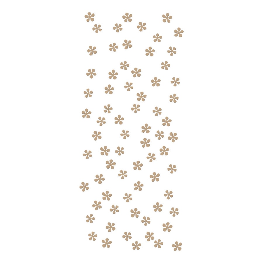 Scattered Flowers Background - Glimmer Hot Foil Plate