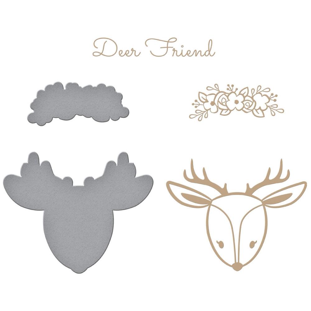 Deer Friend - Glimmer Hot Foil Plate and Die