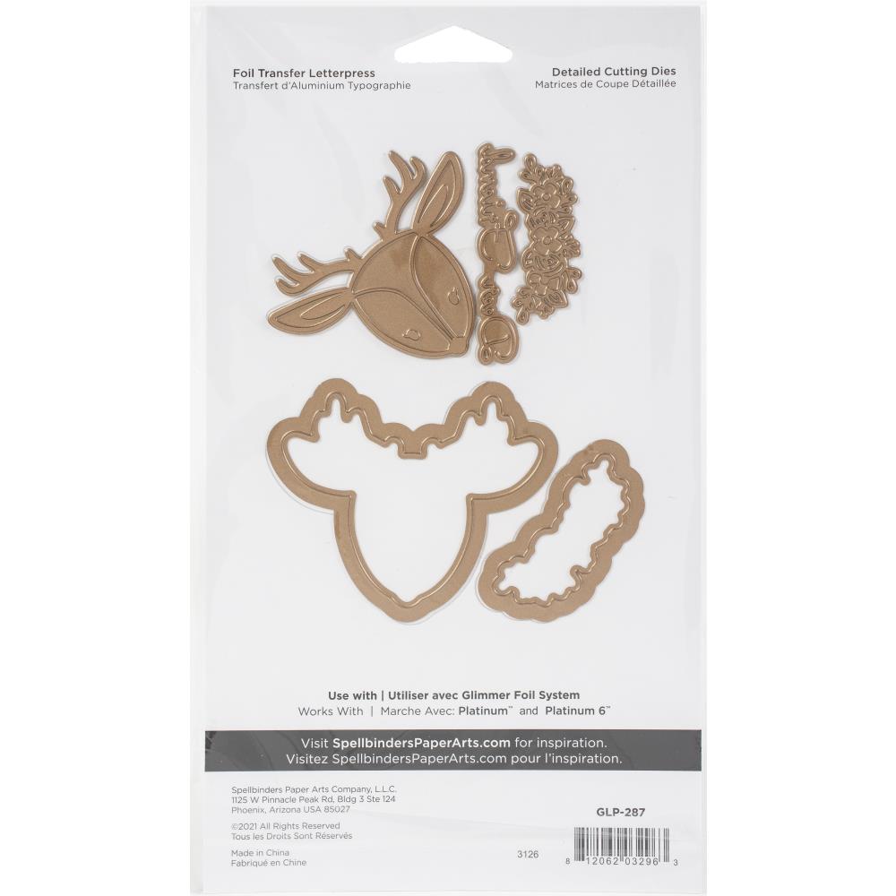 Deer Friend - Glimmer Hot Foil Plate and Die
