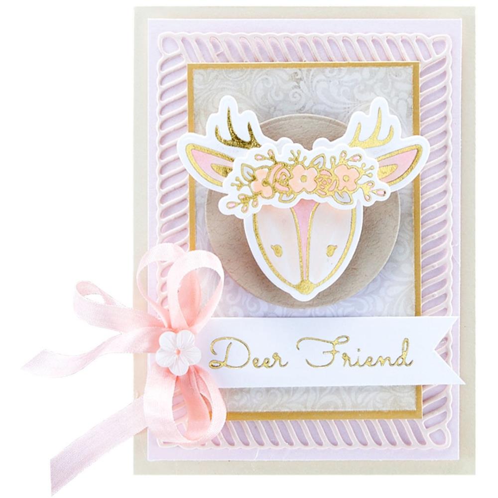 Deer Friend - Glimmer Hot Foil Plate and Die