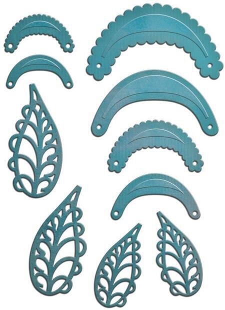 Spellbinders Designer Die - Stack and Fan Flowers