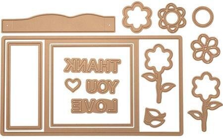 Spellbinders Shapeabilities Dies - Flower Box
