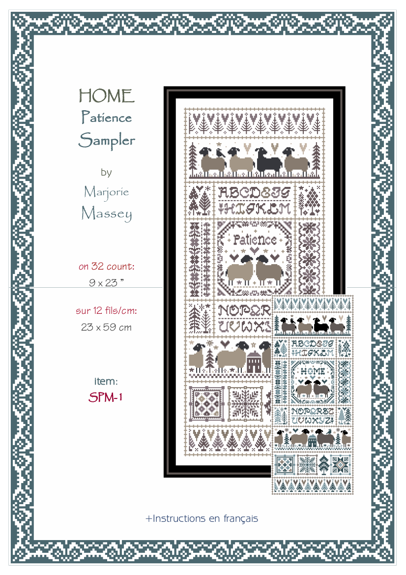Woodland Band Country Sampler - Cross Stitch Pattern