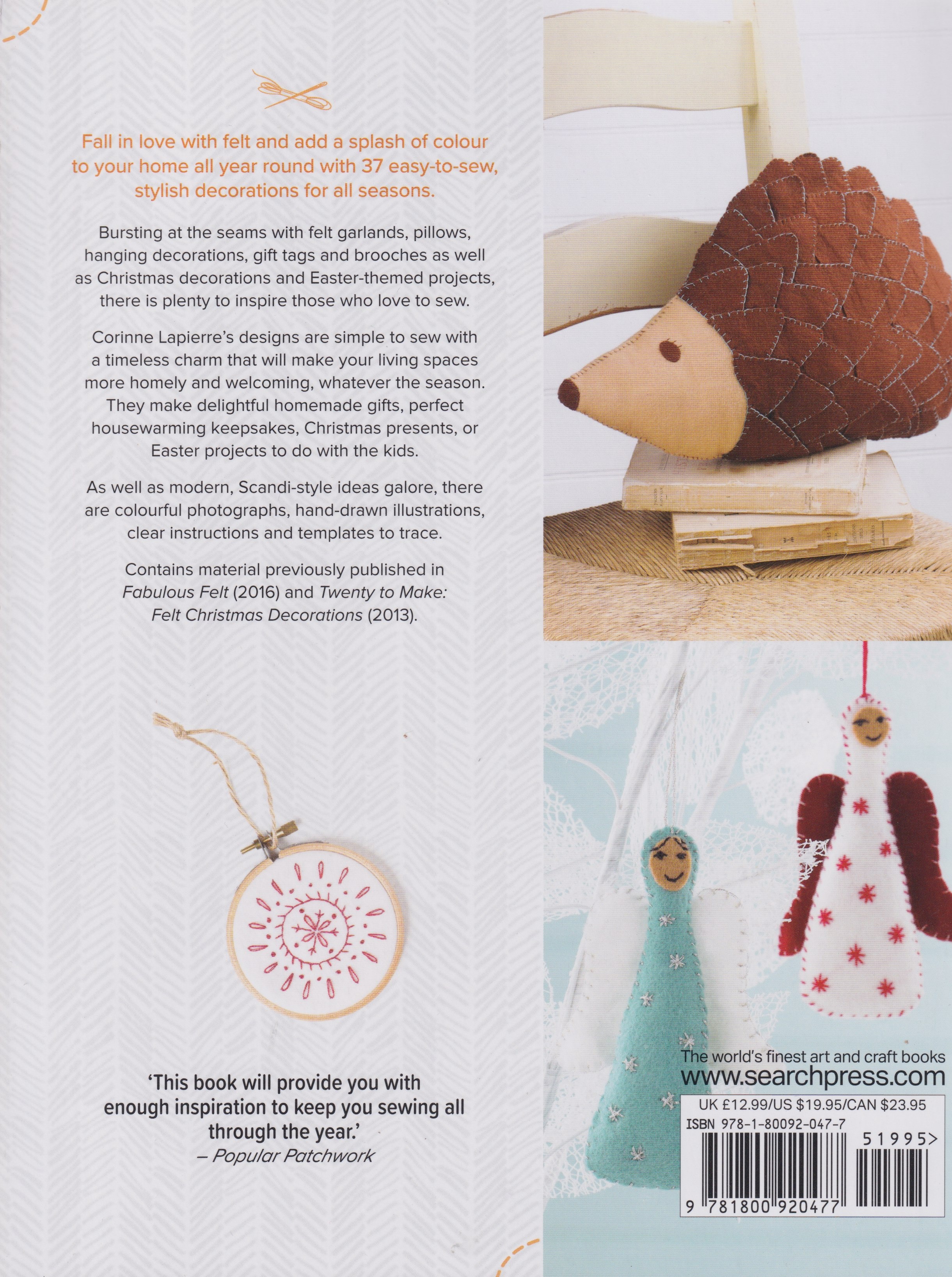 A Year of Felt Decorations - Felt Craft Book