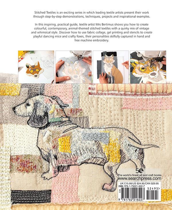 Stitched Textiles: Animals - Embroidery Pattern