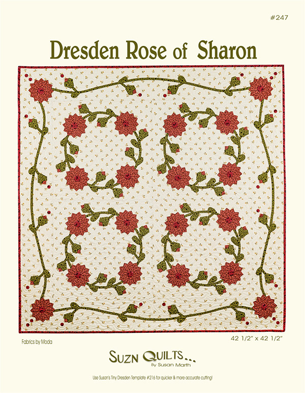 Dresden Rose Of Sharon - Quilt Pattern