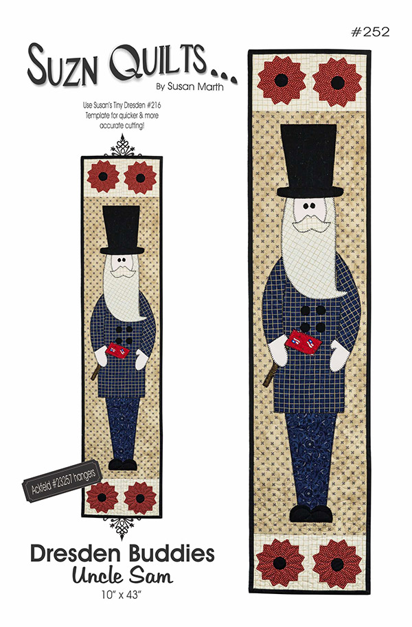 Dresden Buddies - Uncle Sam - Sewing Pattern