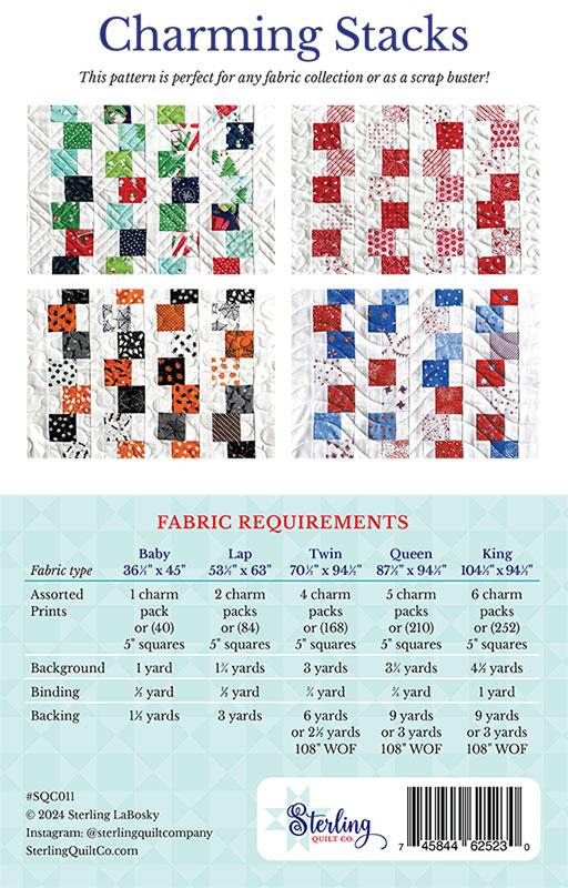 Charming Stacks - Quilt Pattern