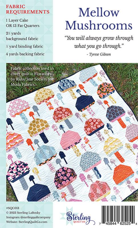 Mellow Mushrooms - Quilt Pattern