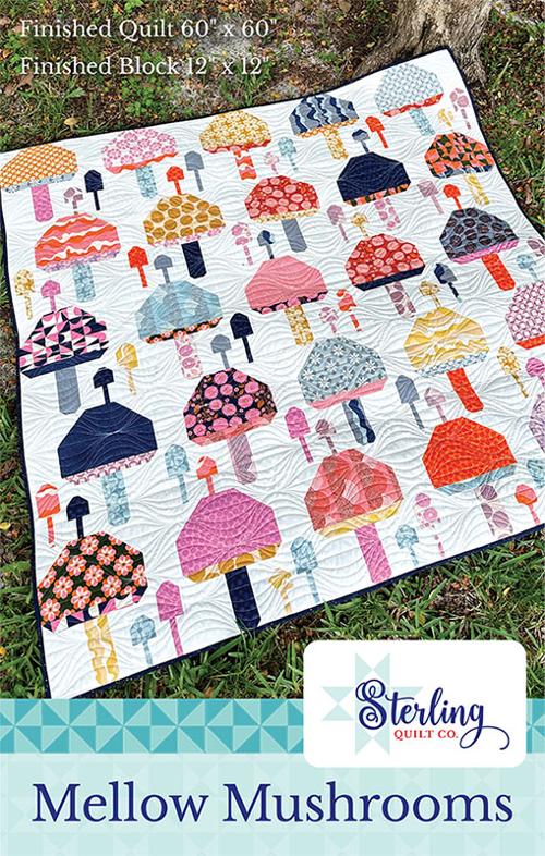 Mellow Mushrooms - Quilt Pattern