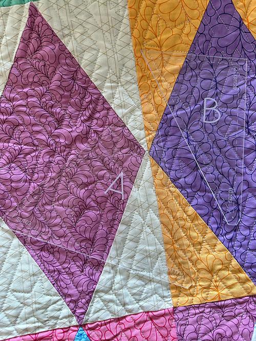 Tutti Frutti Quilt Block Acrylic Template Set 