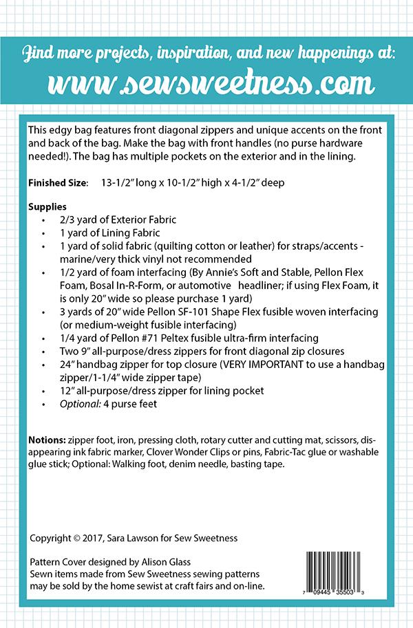 Sublime Bag - Sewing Pattern
