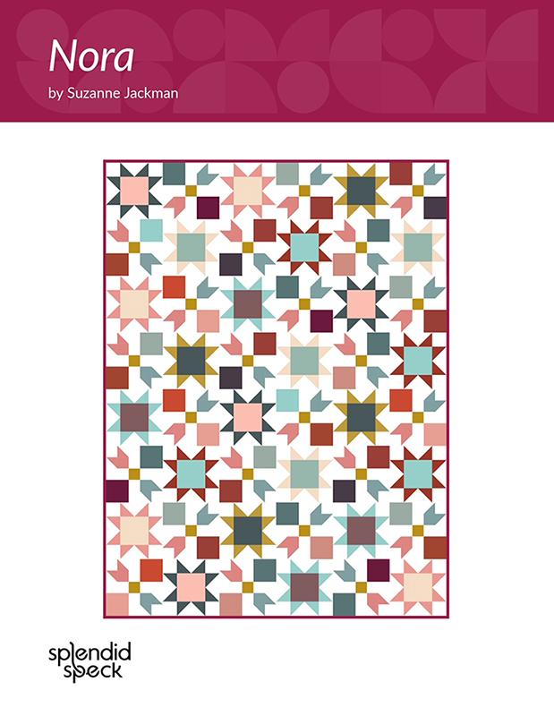 Nora - Quilt Pattern, zoomed in. Select this picture to zoom back out.