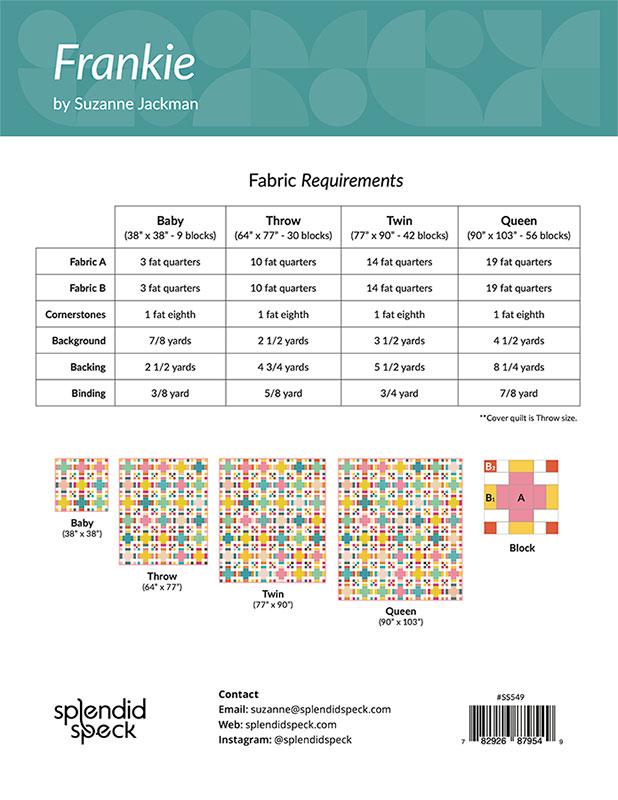 Frankie - Quilt Pattern